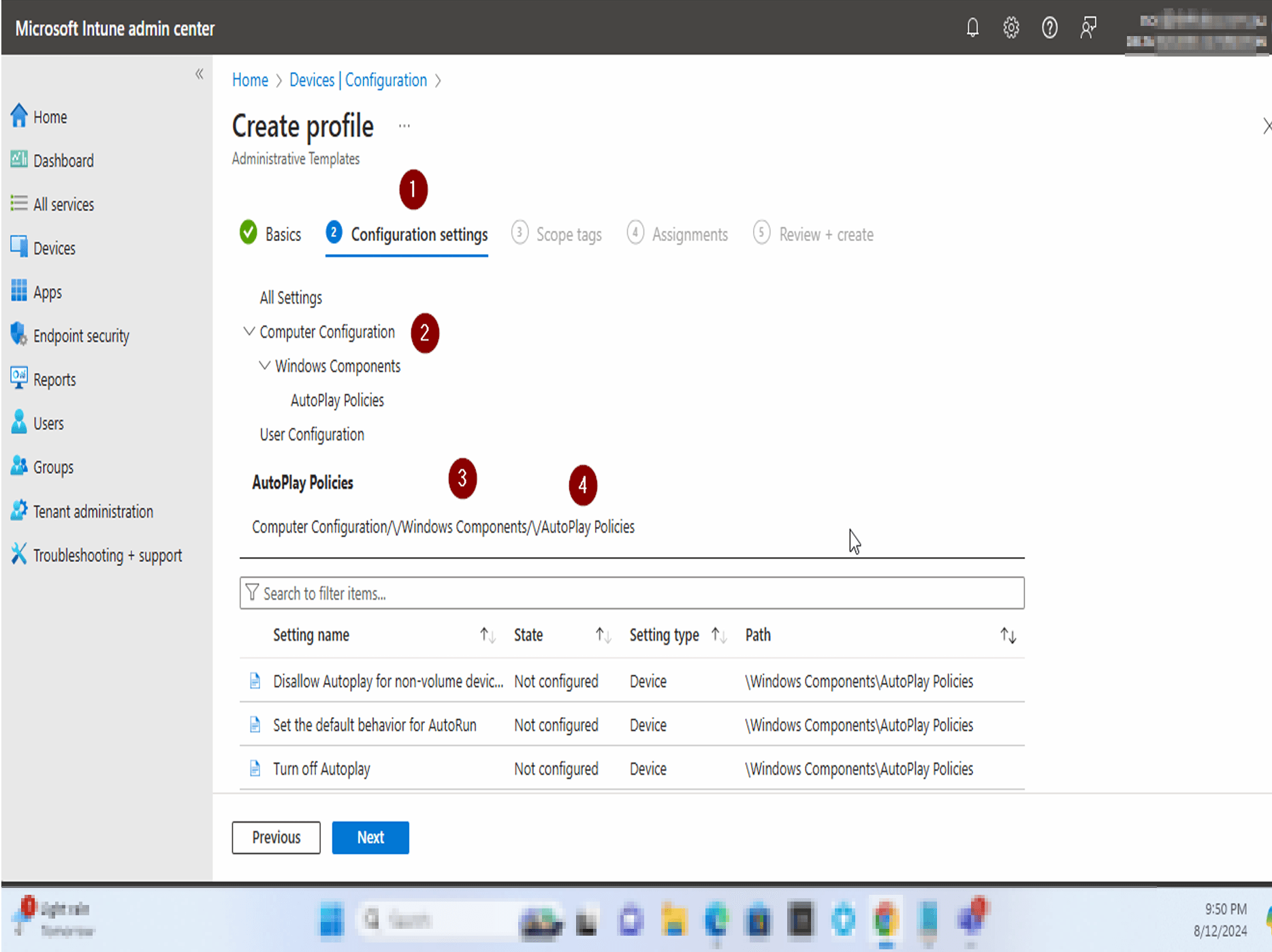 Configure the Turn Off Autoplay Setting