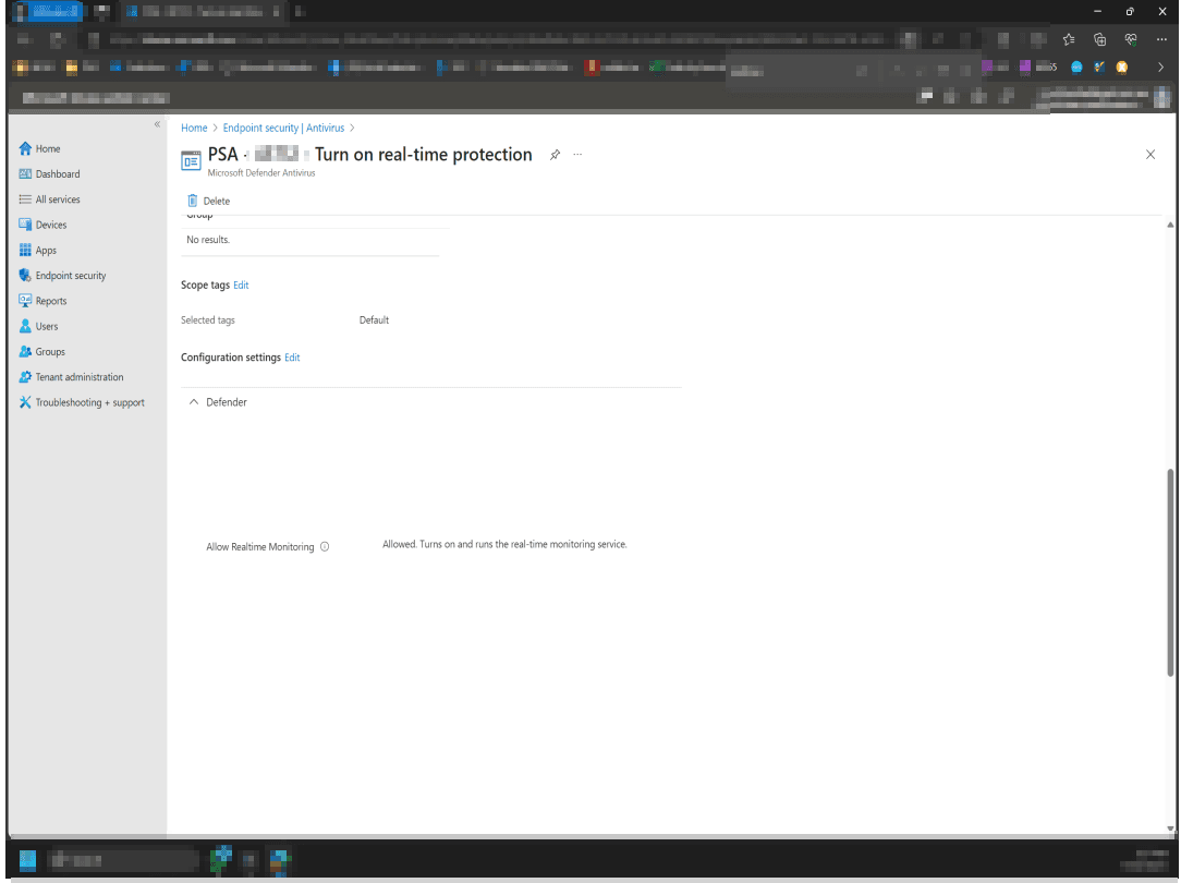 Sign in to the Microsoft Intune admin centre